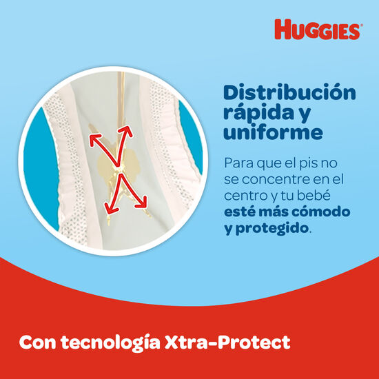 PAÑAL HUGGIES PROTECT PLUS XG x52